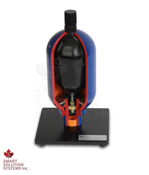 bladder-accumulator-cutaway-model-smart-solution-systems-inc