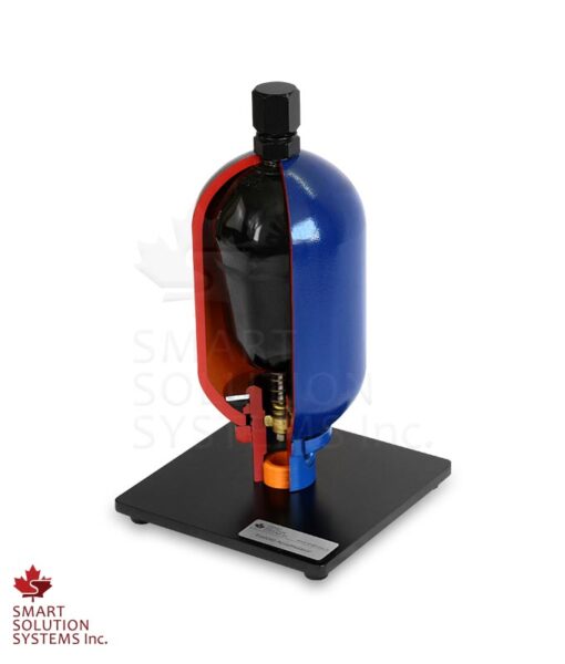 bladder-accumulator-cutaway-model-smart-solution-systems-inc